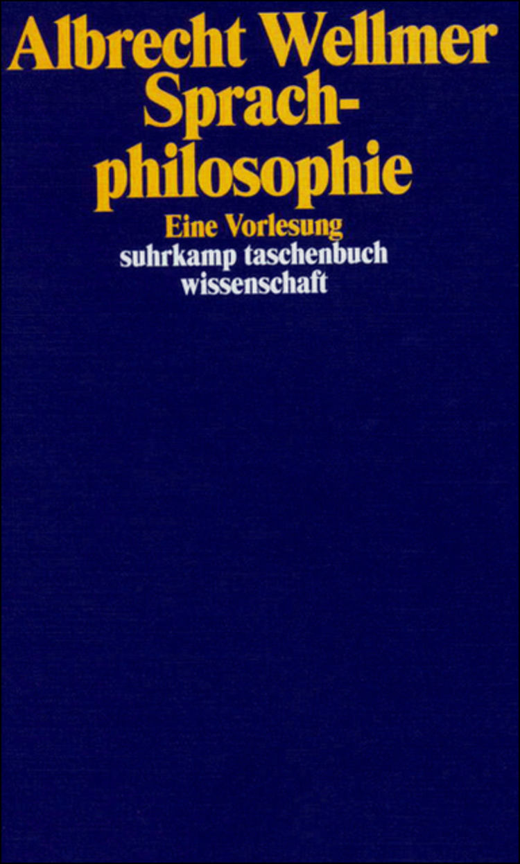 Sprachphilosophie cover
