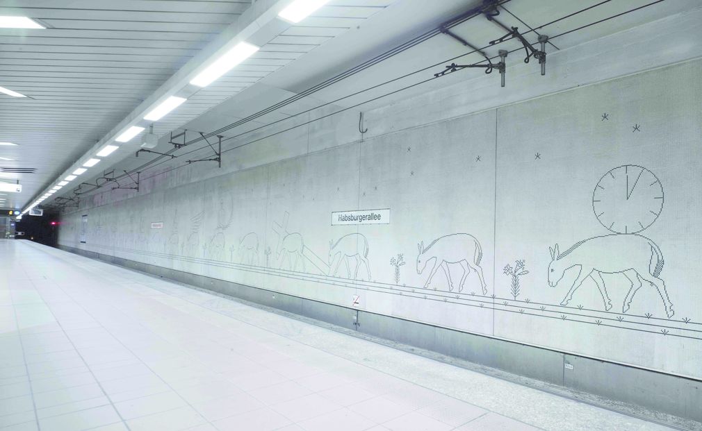 Mosaik habsburger allee
