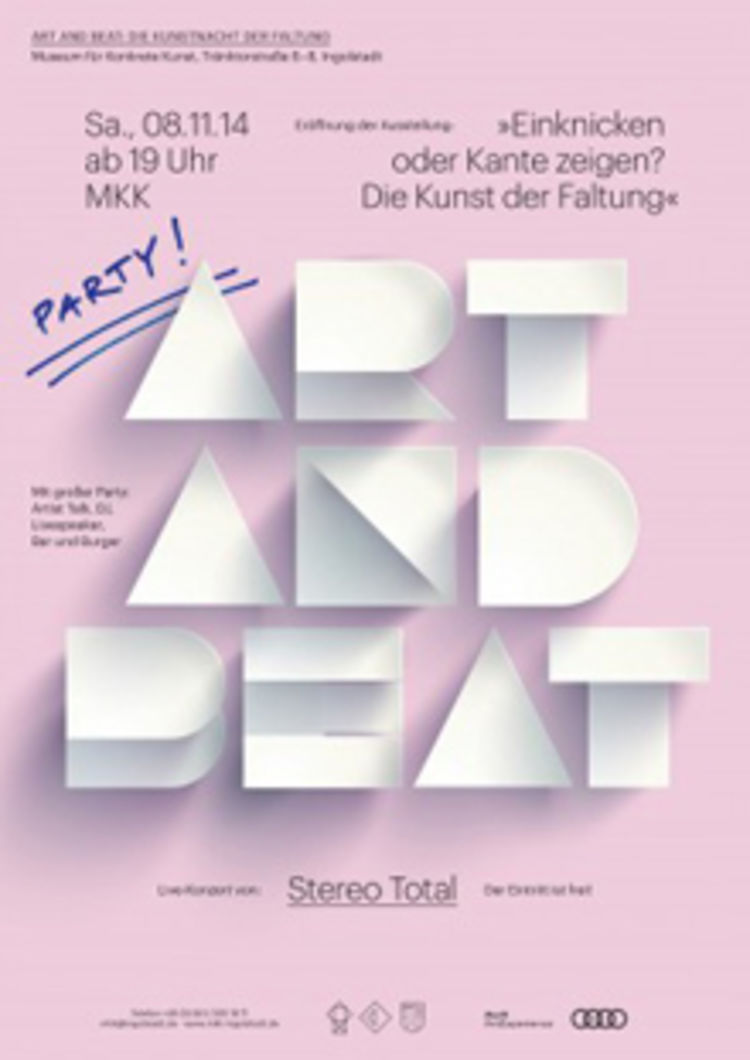 Falten art and beat plakat dina4 x3 279x394