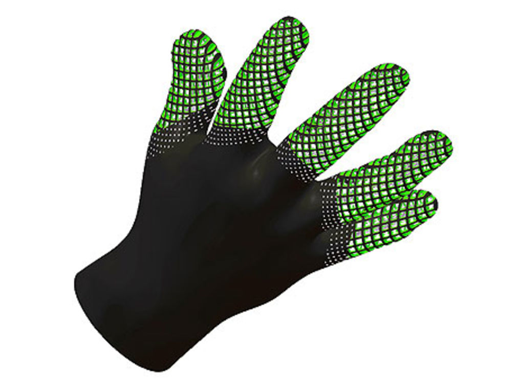 Handschuh ott blanco