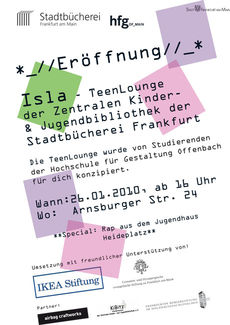 Flyer eroeffnung  isla