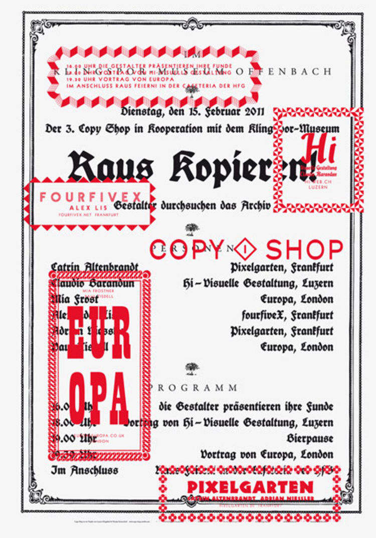 Copy shop 3 plakat