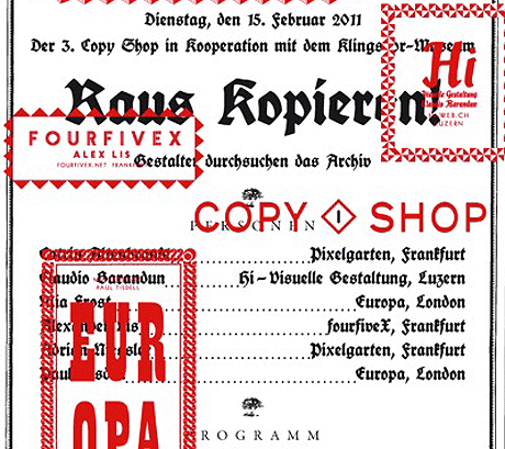 Copy shop raus kopieren