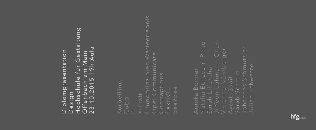 Homepage flyer