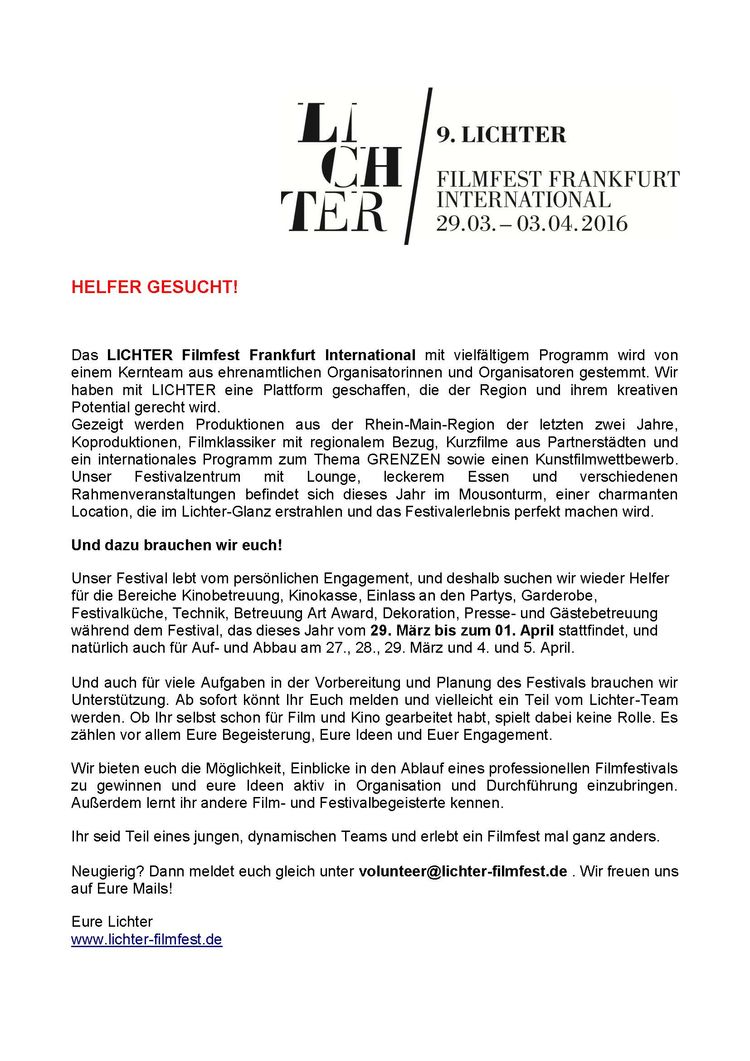 Helferaufruf2016