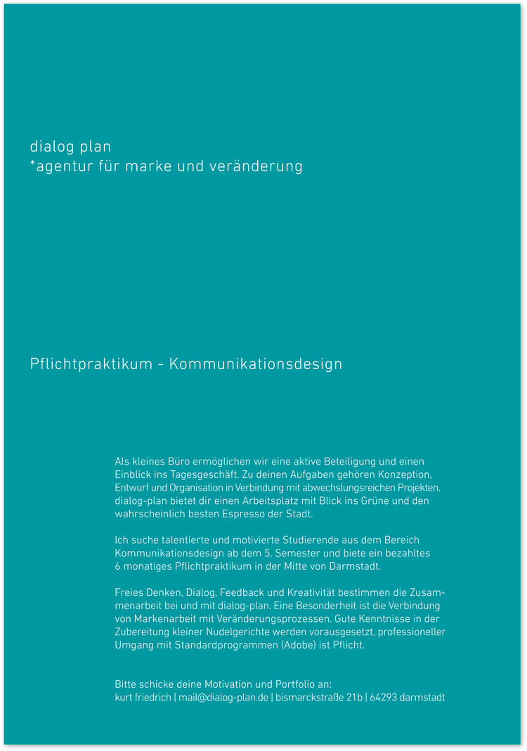 Aushang praktikum 2016 dialog plan 1