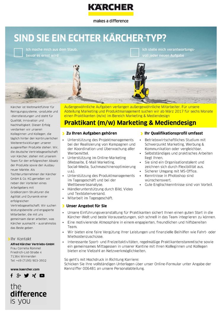 Praktikum marketing mediendesign
