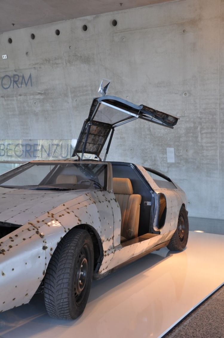 Michael sailstorfer c 111  2011 mercedes benz museum stuttgart 1