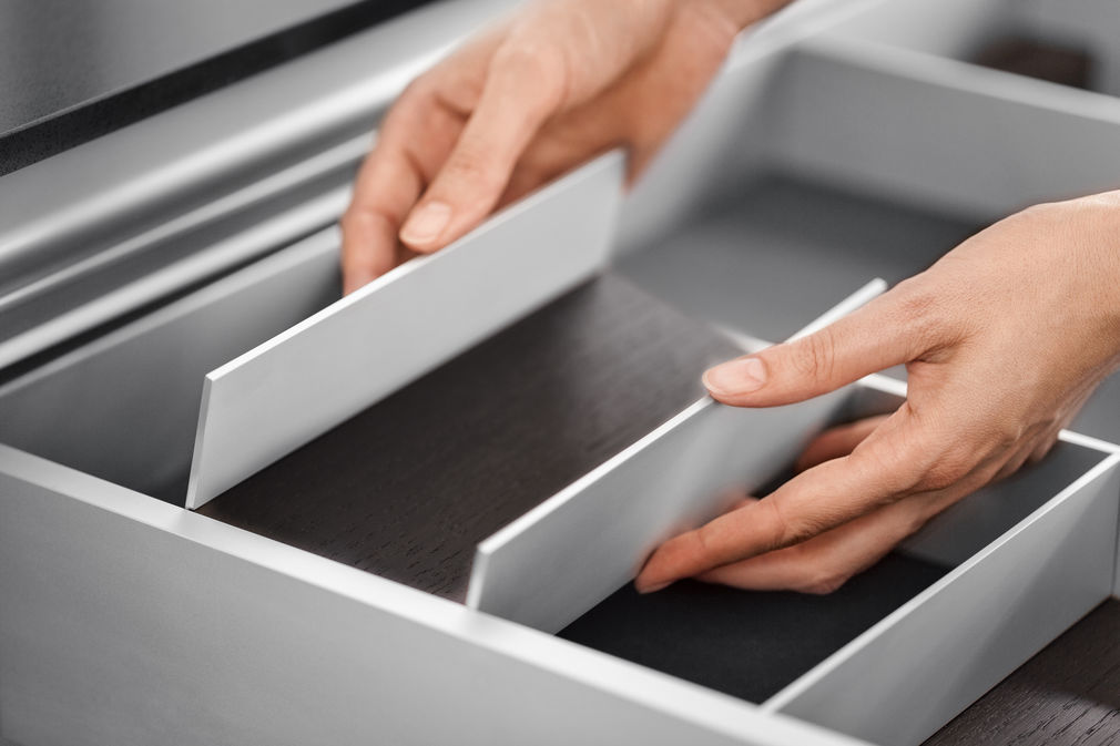 Siematic innenausstattung alu detail