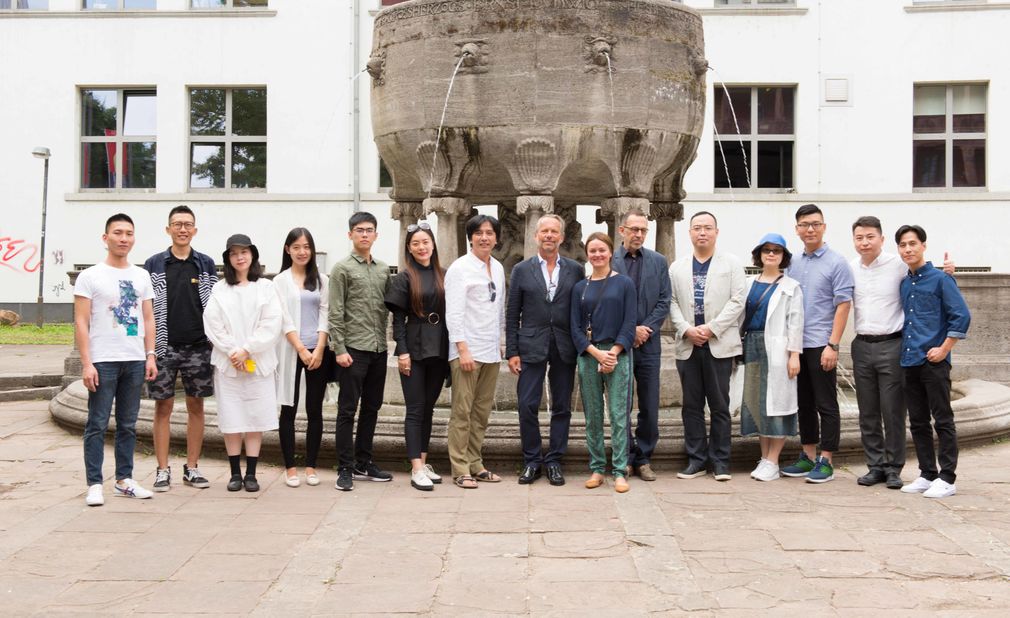 The 7th porsche china empowering the future  scfai winners welcome meeting and presentation at hfg offenbach 01 photo by robert schittko