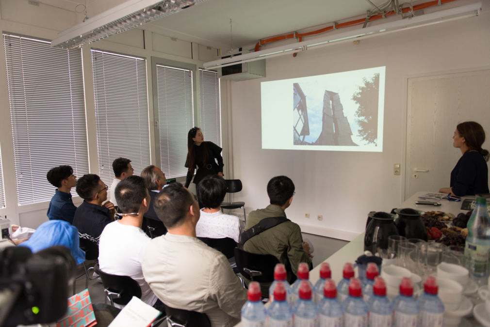 The 7th porsche china empowering the future  scfai winners welcome meeting and presentation at hfg offenbach 03 photo by robert schittko