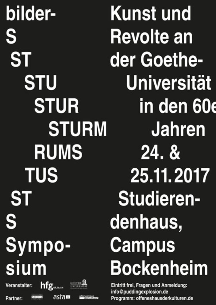 Bildersturm symposiums plakat rz druck