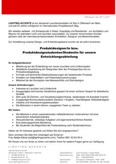 Stellenangebot design hfg 08 11 2017