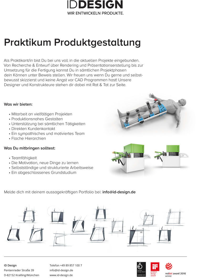 Id design praktikum produktgestaltung