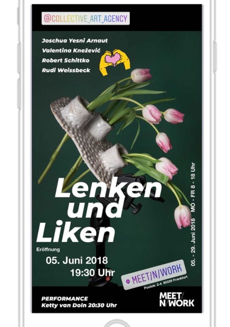 Lenken und liken einladung