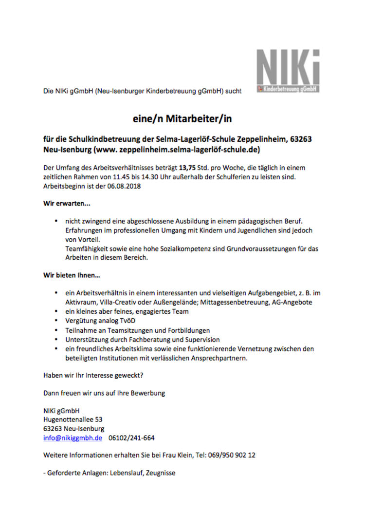 2018 06 04 stellenausschreibung sls