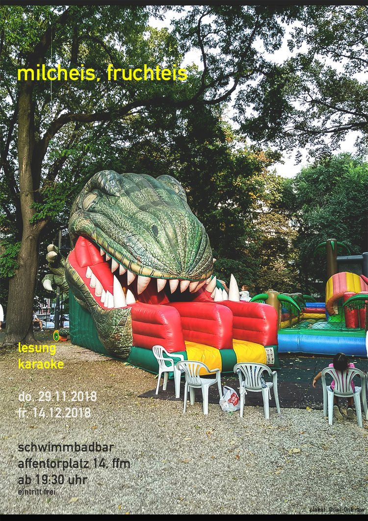 Milcheisfruchteis plakat