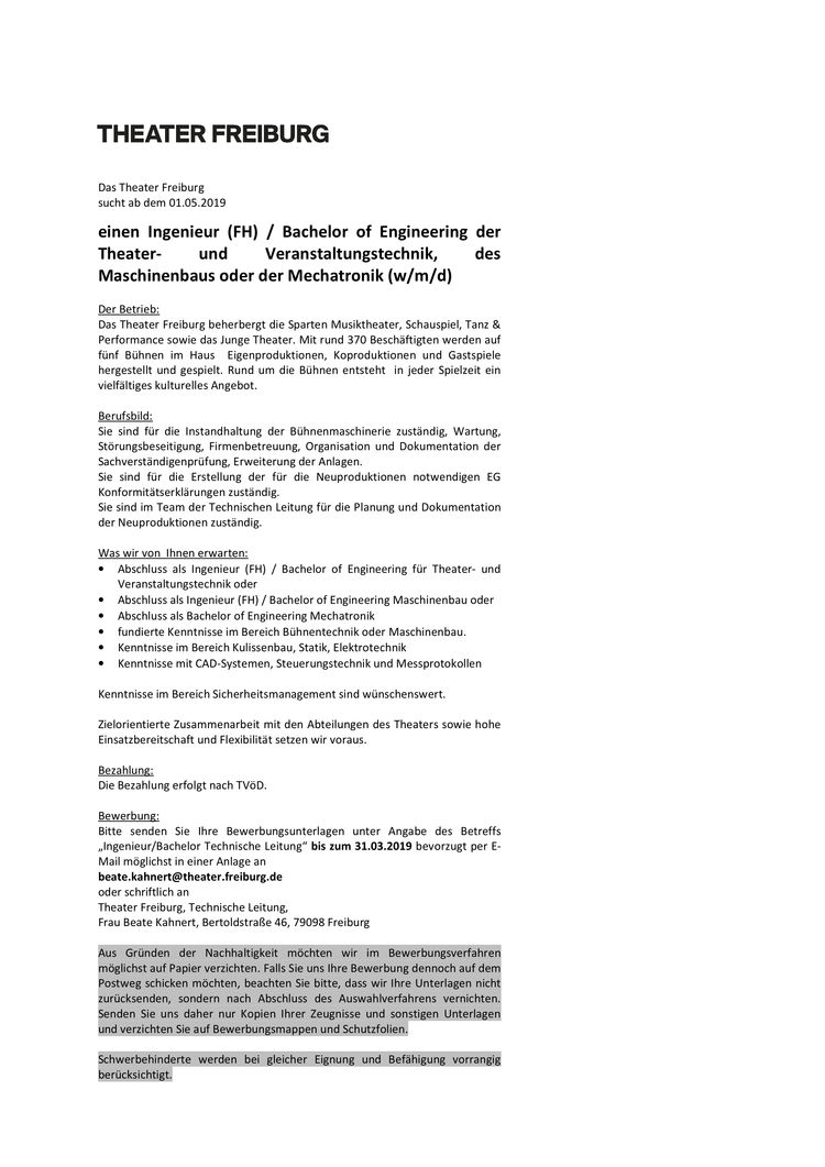 2019 02 27 stellenausschreibung ingeni eur fuer veranstaltungstechnik 2019