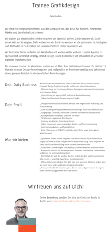 Www fuenfwerken com jobs trainee grafikdesign ab sofort 2