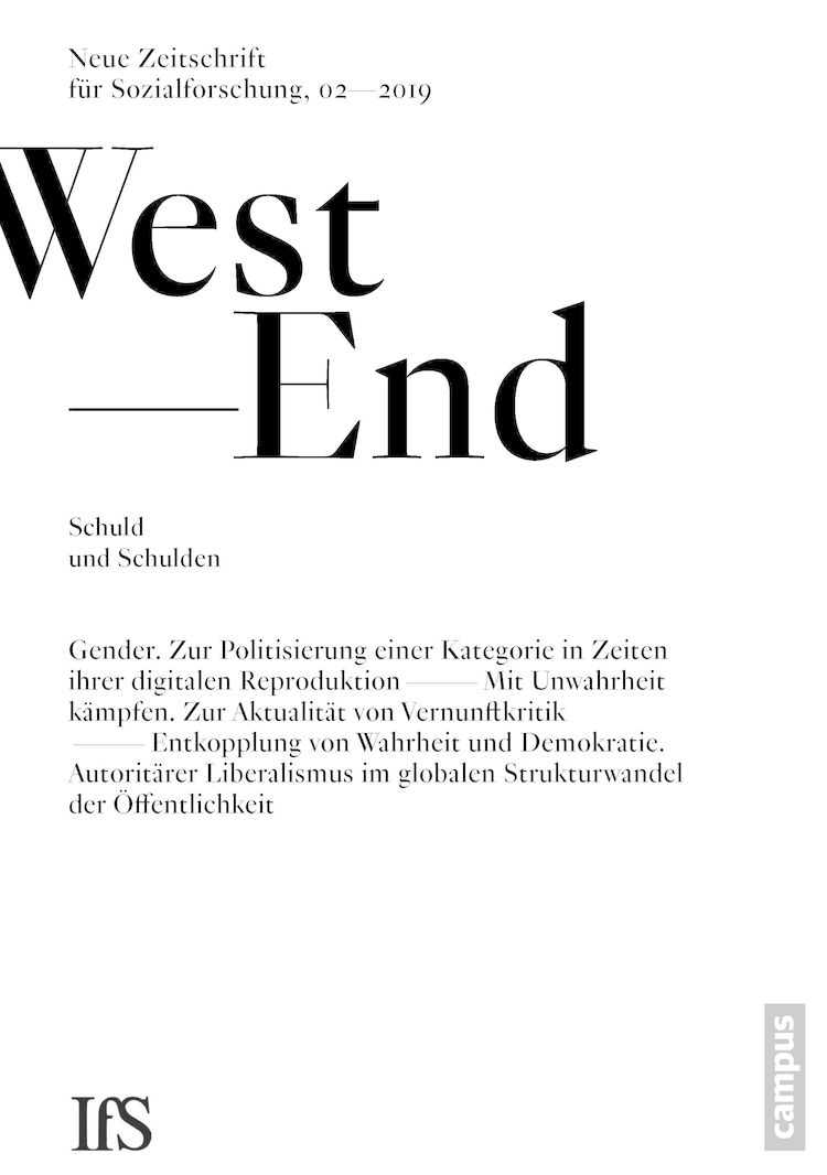 Westend cover 2 2019