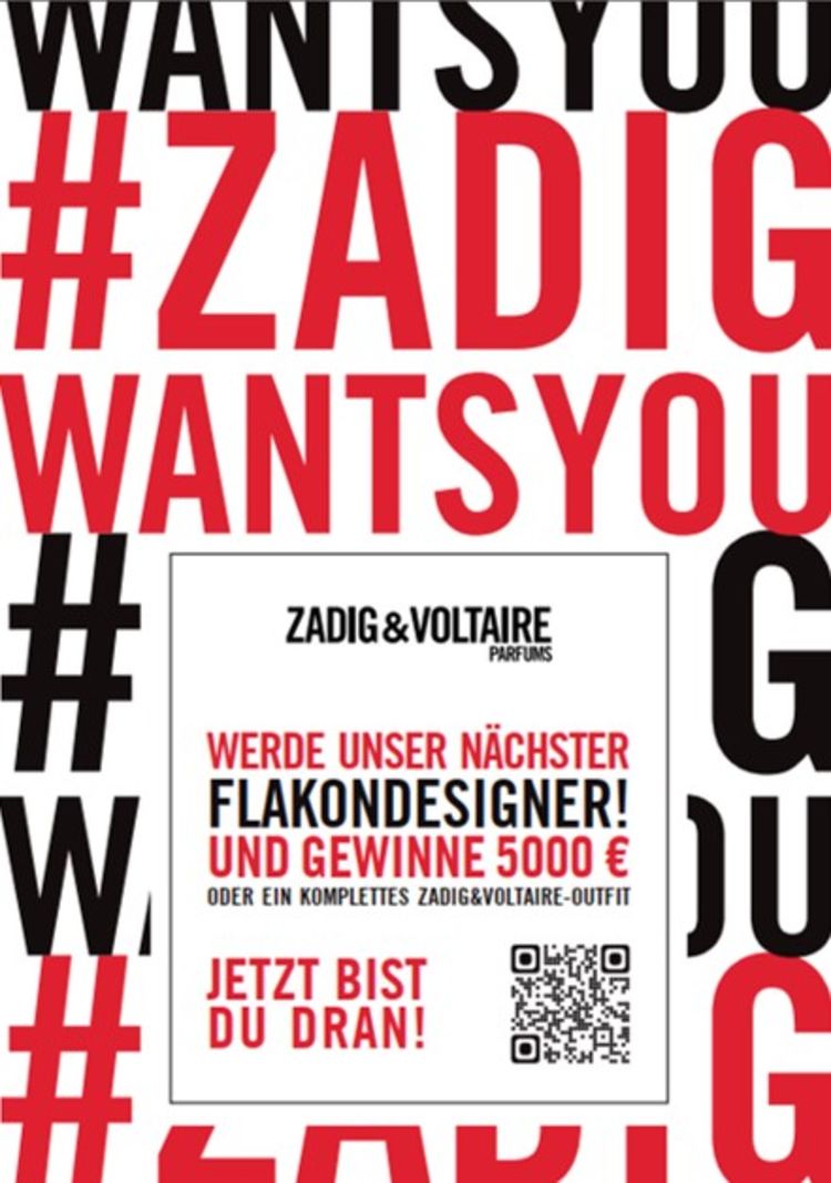 Zadig voltaire wants you flyer