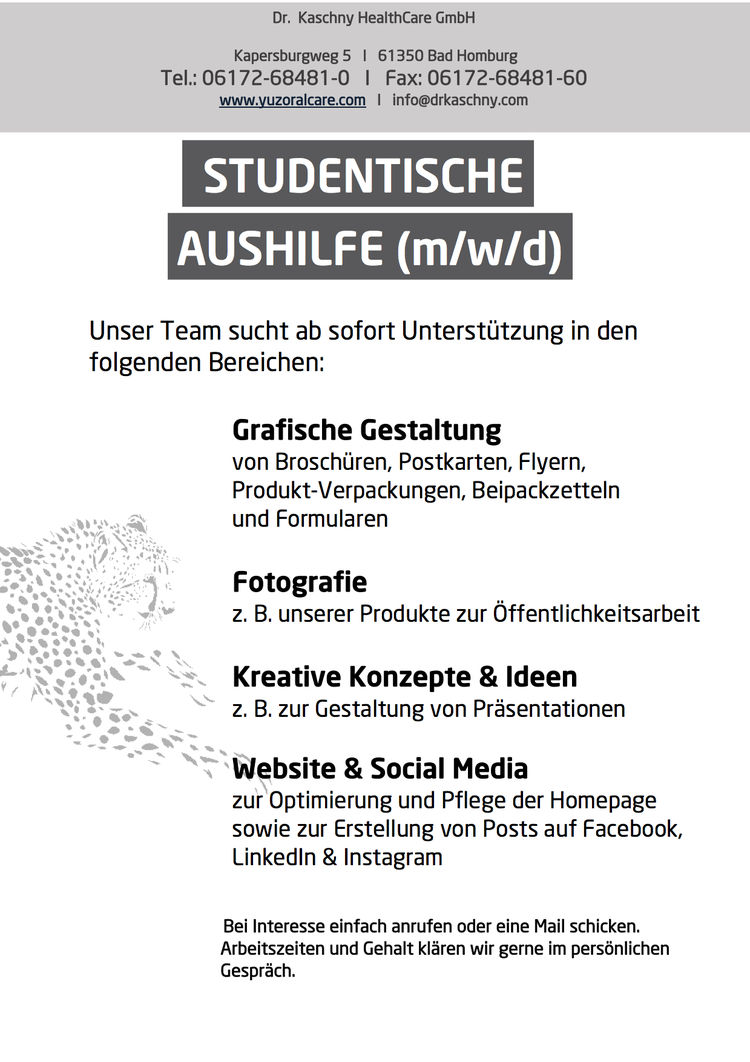 Studentische hilfskraft 5 2 2020