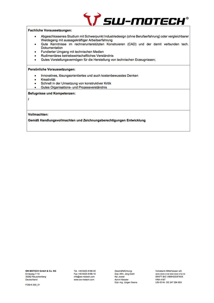 2gekuerzte stellenbeschreibung junior industriedesinger