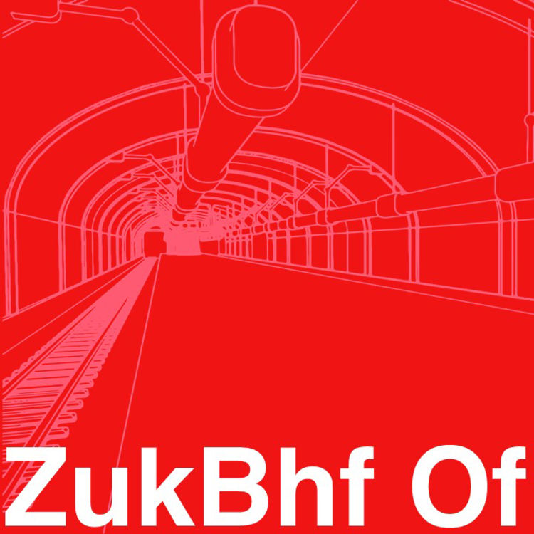 Zukunftsbahnhof rot quadratisch