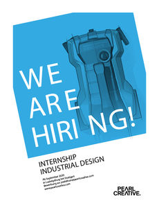 Pearl creative jobs internship industrial design de en 2020 09