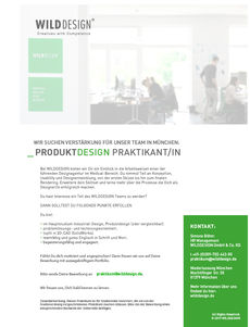 Praktikanten wilddesign muenchen 2020