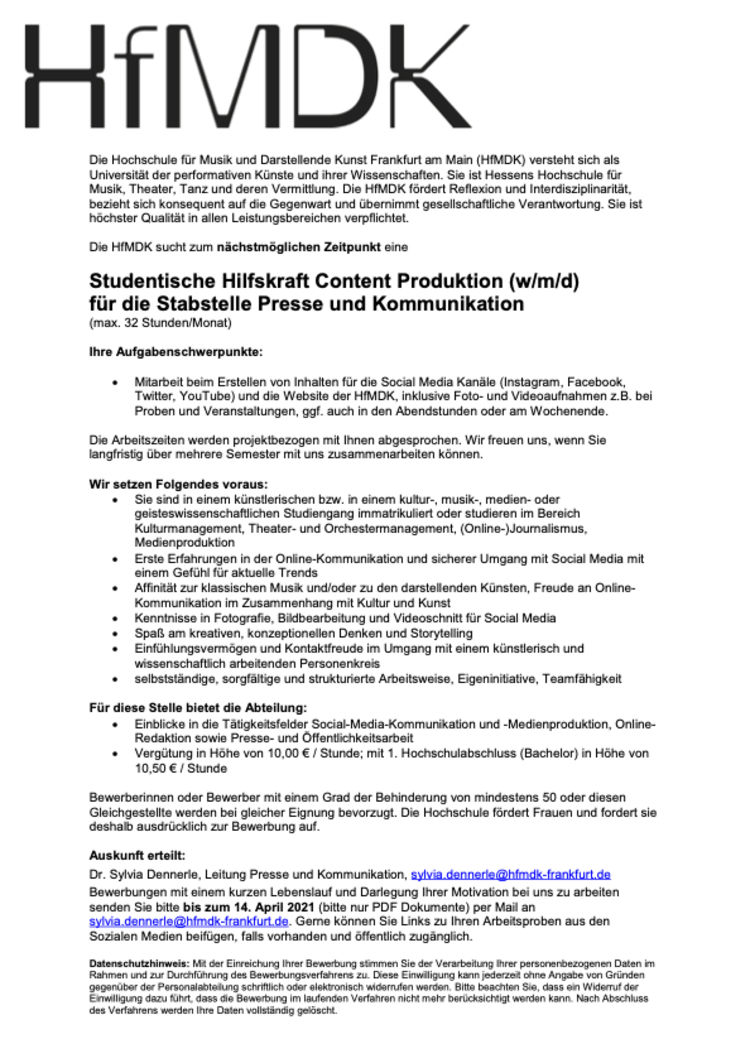 20210329 ausschreibung shk content produktion