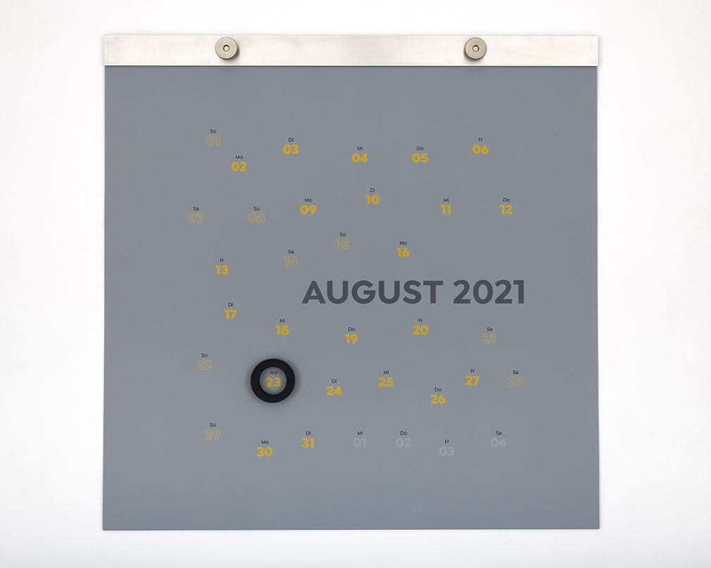 Magnet mit kalender