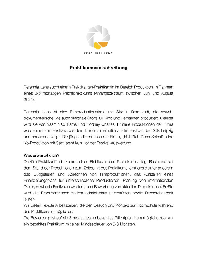 Praktikumsausschreibung perenniallens2021 seite 1