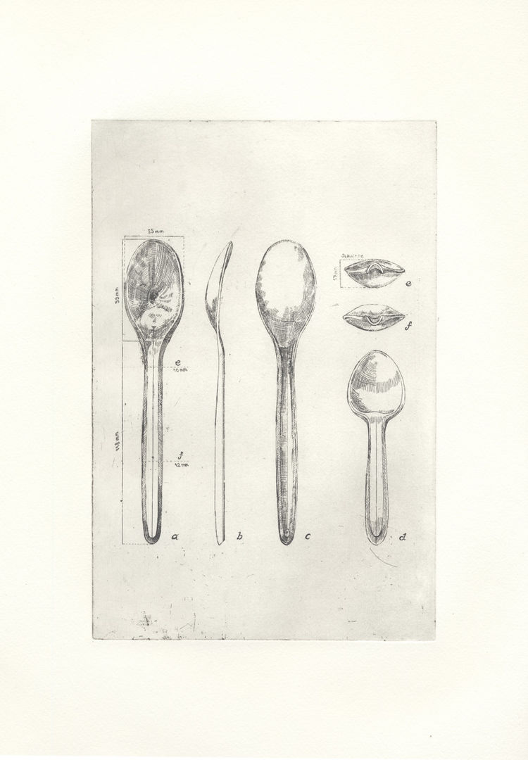 Spoon archaelogy graphic by liun kim