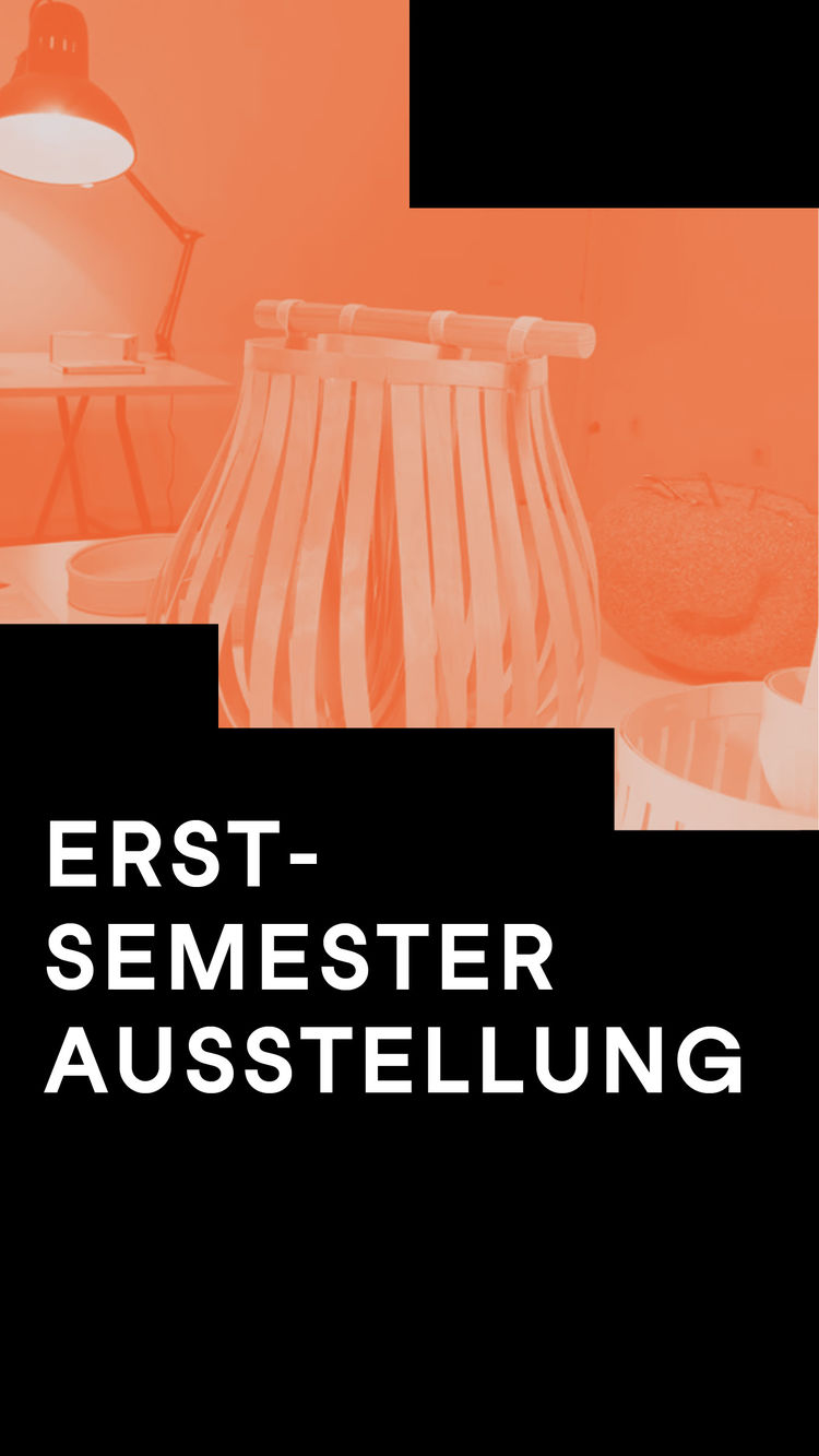 Titelbild erstsemester ausstellung design hfg jetzt