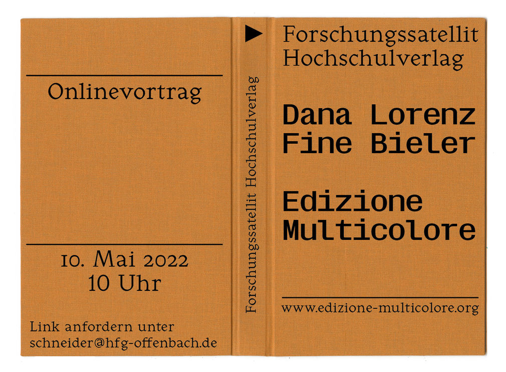 Hochschulverlag poster 10 05