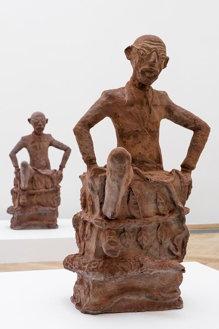 Renzo martens  congolese plantation workers art league   whatif   2018  exhibition view  kunsthal charlottenborg  copenhagen  courtesy the artists  photograph by anders sune berg