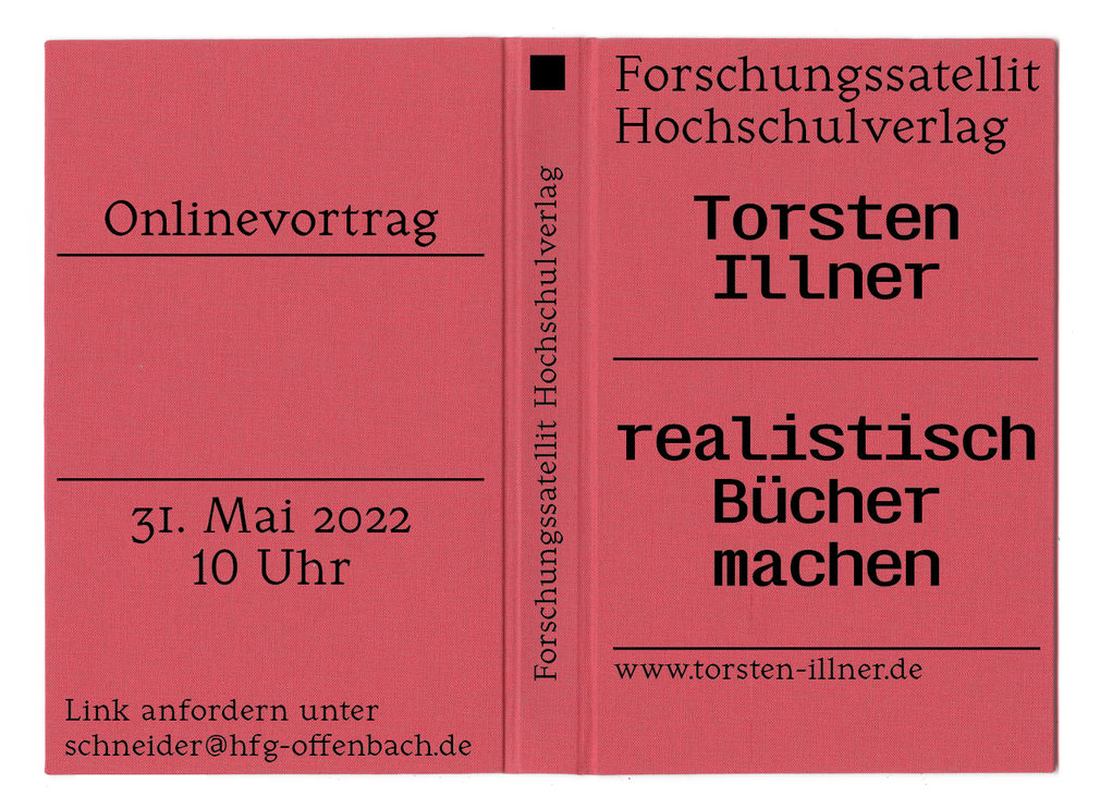 Hochschulverlag poster 31 05