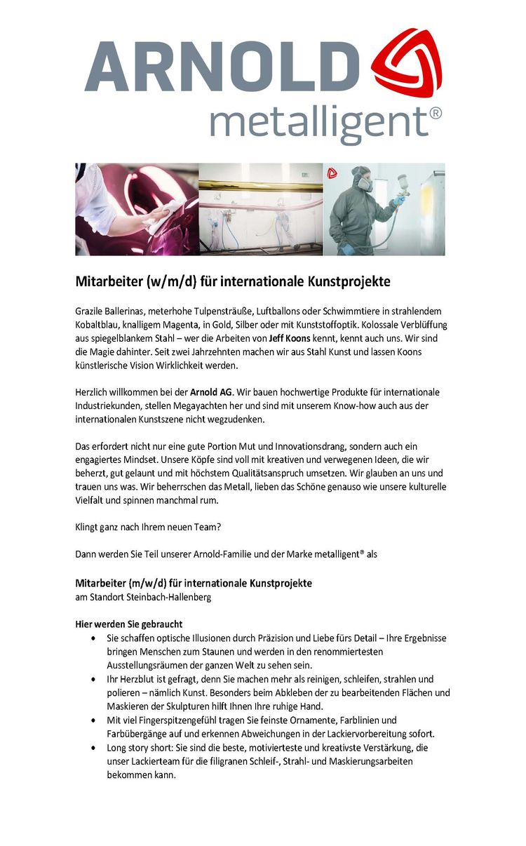 Mitarbeiter m   w   d fuer internationale kunstprojekte 1  seite 1