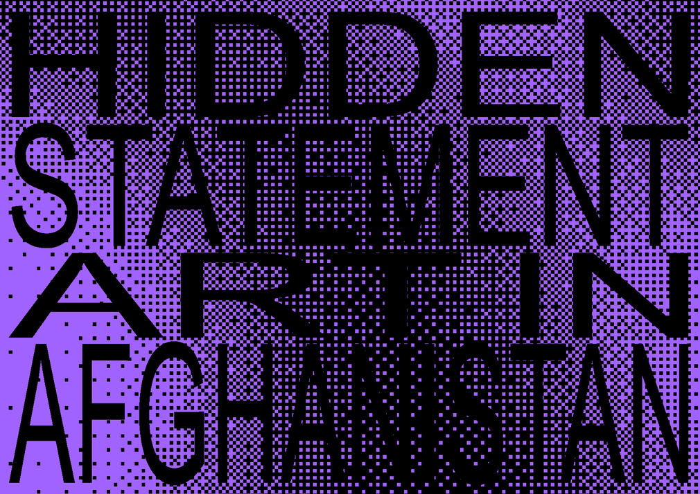 Hidden statement key visual rgb digital