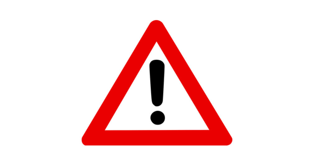 Warnschild