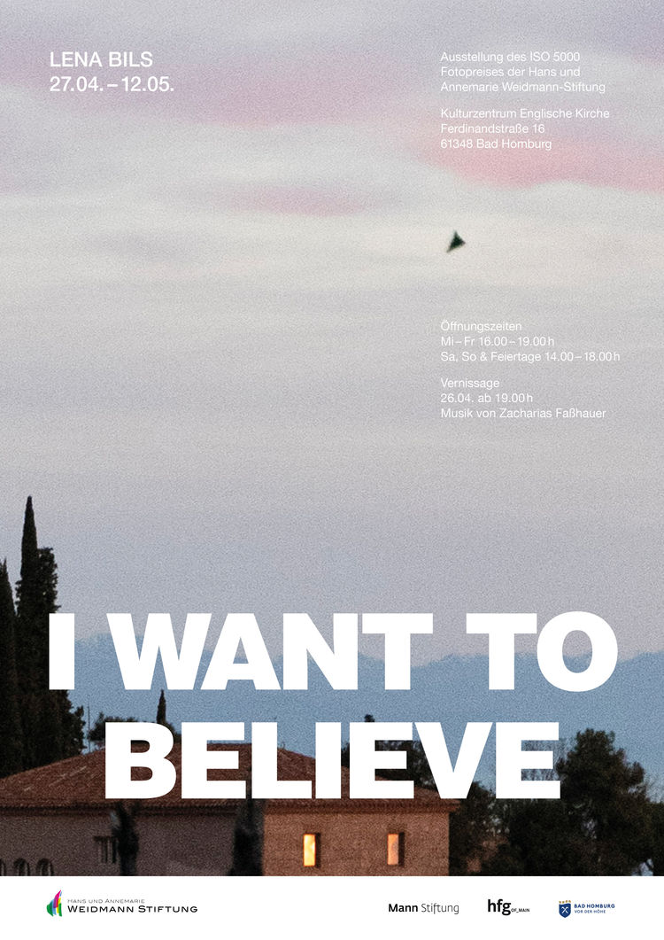 I want to believe   plakat   lena bils