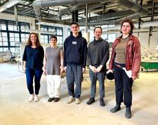 Hpm residency3 0 welcomestipendiatinnen v l n r  nadyabascha antonellafiumara marvinmoser  isamumarsden annegretstreu