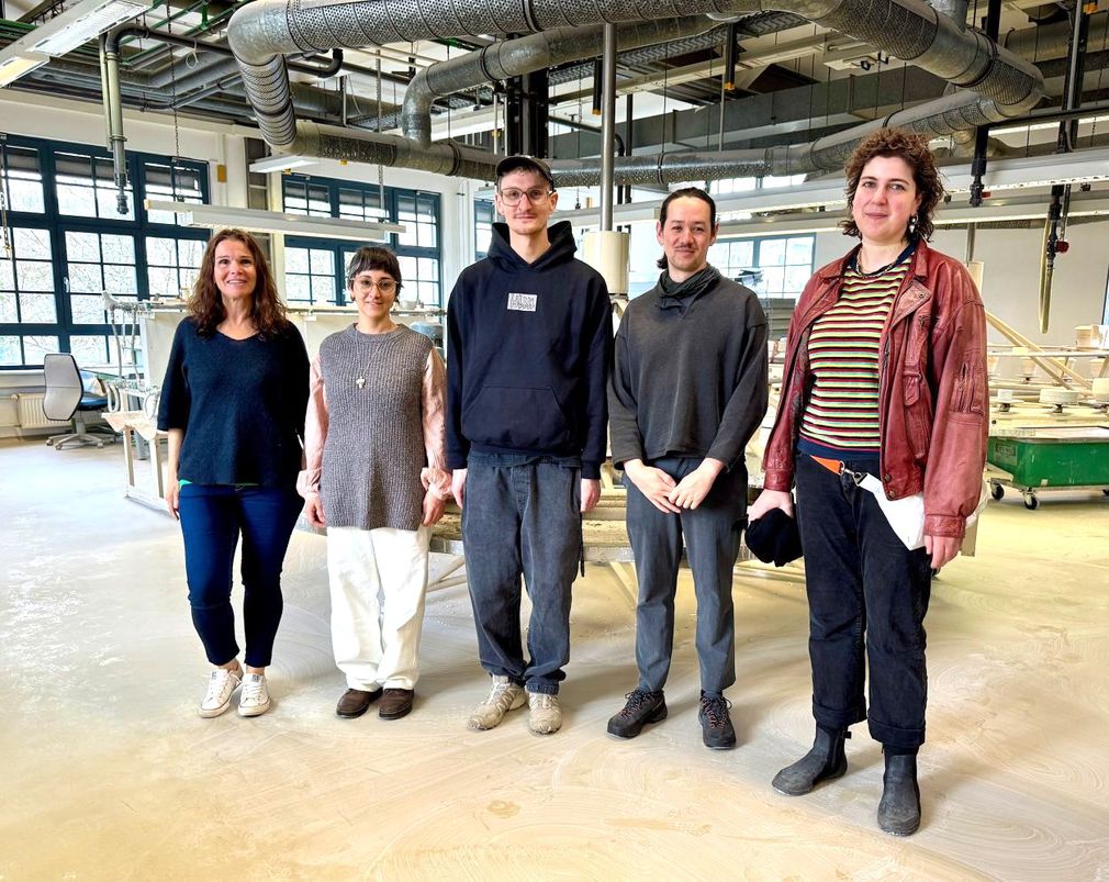 Hpm residency3 0 welcomestipendiatinnen v l n r nadyabascha antonellafiumara marvinmoser isamumarsden annegretstreu