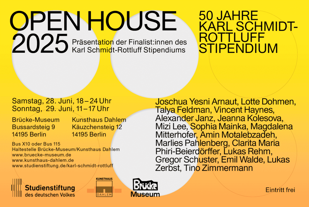 Flyer 2025 open house