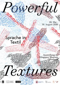Plakat powerful textures