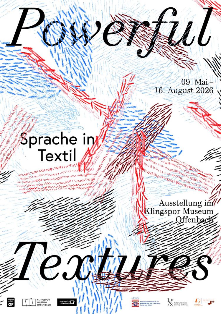 Plakat powerful textures