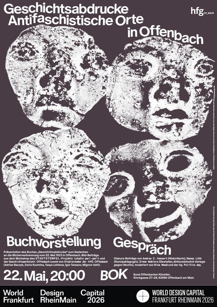 Print geschichtsabdrucke plakat rz color